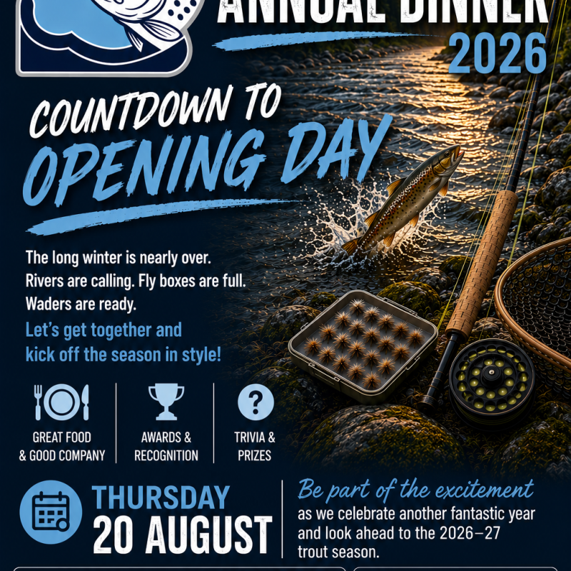 The VFFA Annual Dinner 20/8/2026